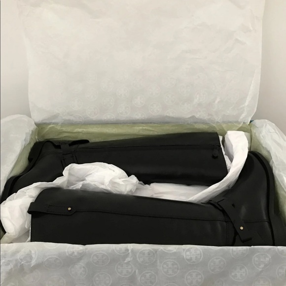 Tory Burch Derby Riding Boots - Picture 6 of 7